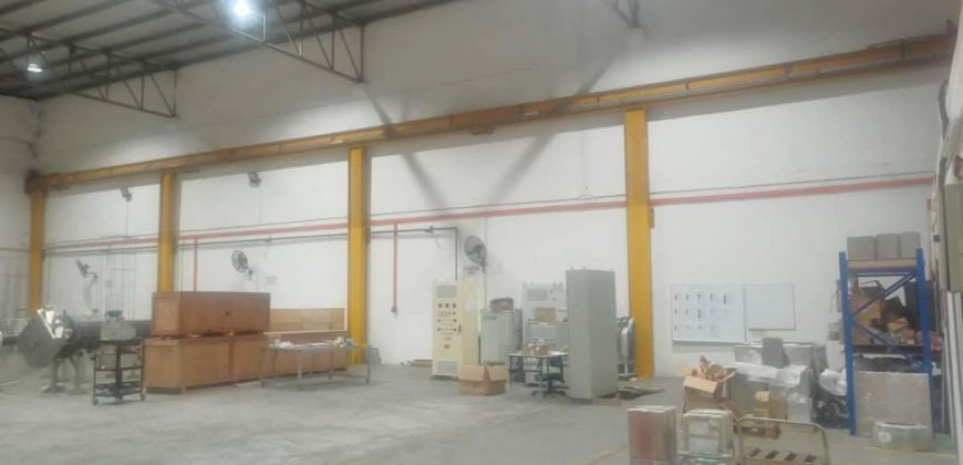 Desa Cemerlang – 1.5 Storey Semi Detached Factory – FOR RENT