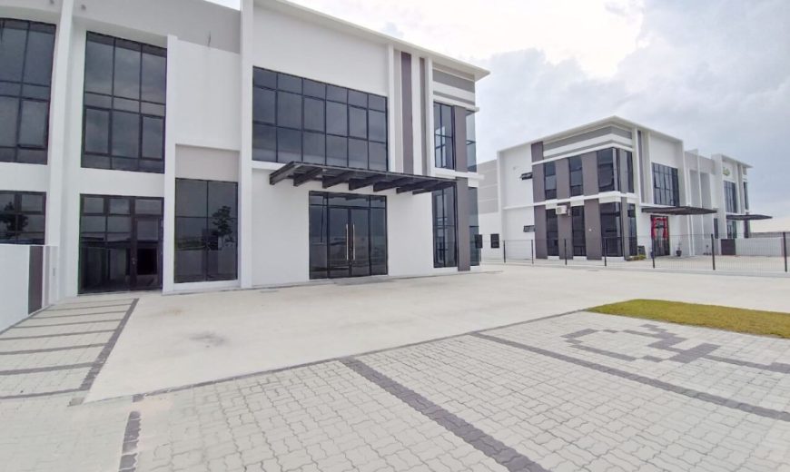 Eco Business Park 2 @ Senai Airport City – 1.5 Storey Semi Detached Factory – FOR SALE