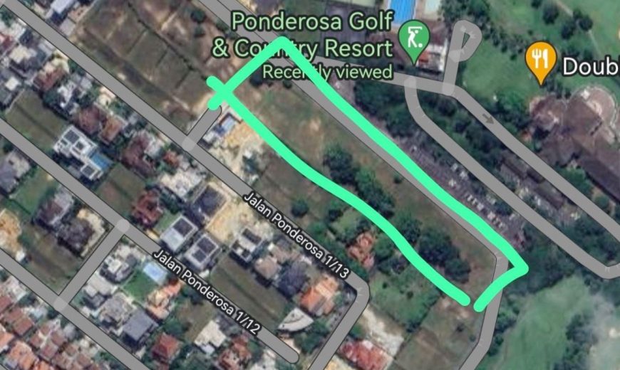 Ponderosa Villa @ Taman Ponderosa – Bungalow Land – FOR SALE