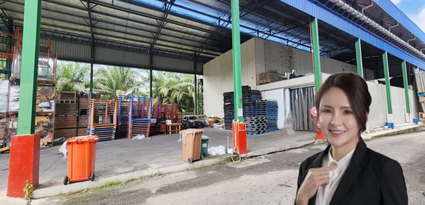Simpang Renggam – 1.5 Storey Detached Factory – FOR SALE