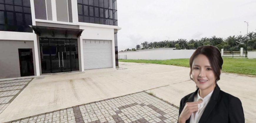 Eco Business Park 2 @ Senai Airport City – 1.5 Storey Corner Cluster Factory – FOR SALE