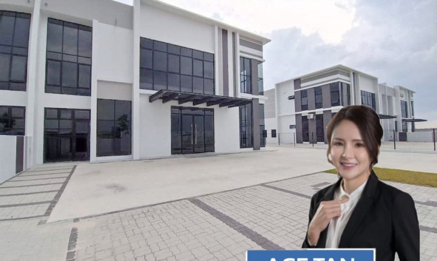 Eco Business Park 2 @ Senai Airport City – 1.5 Storey Semi Detached Factory – FOR SALE