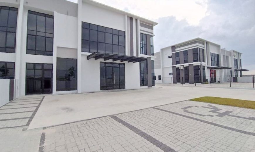 Eco Business Park 2 @ Senai Airport City – 1.5 Storey Semi Detached Factory – FOR SALE