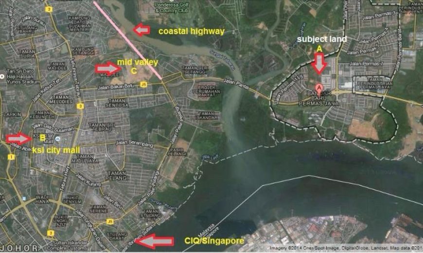 Permas Jaya – Commercial Land – FOR SALE