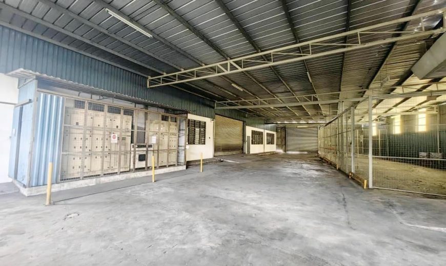 Sungai Tiram @ Ulu Tiram – 1 Storey Detached Factory – FOR SALE