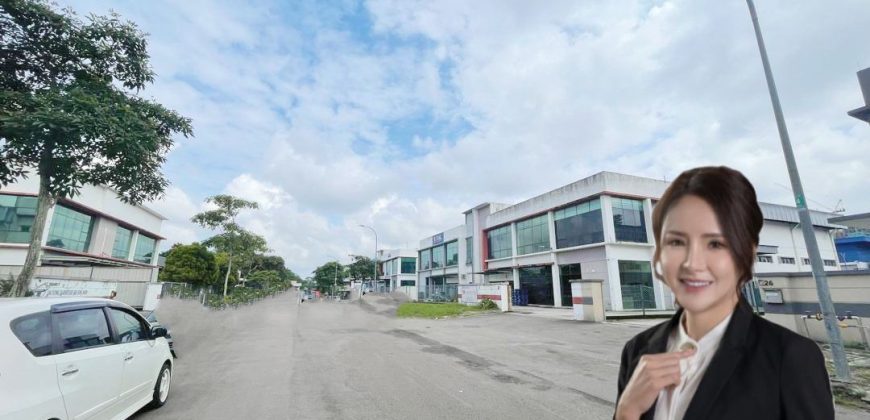 Kawasan Perindustrian Kempas – 2 Storey Semi Detached Factory – FOR SALE