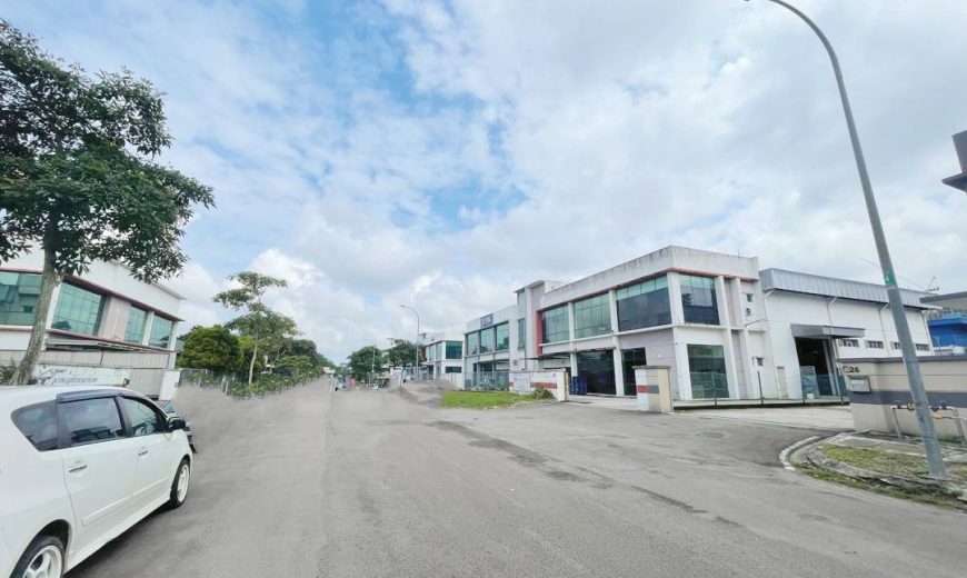 Kawasan Perindustrian Kempas – 2 Storey Semi Detached Factory – FOR SALE