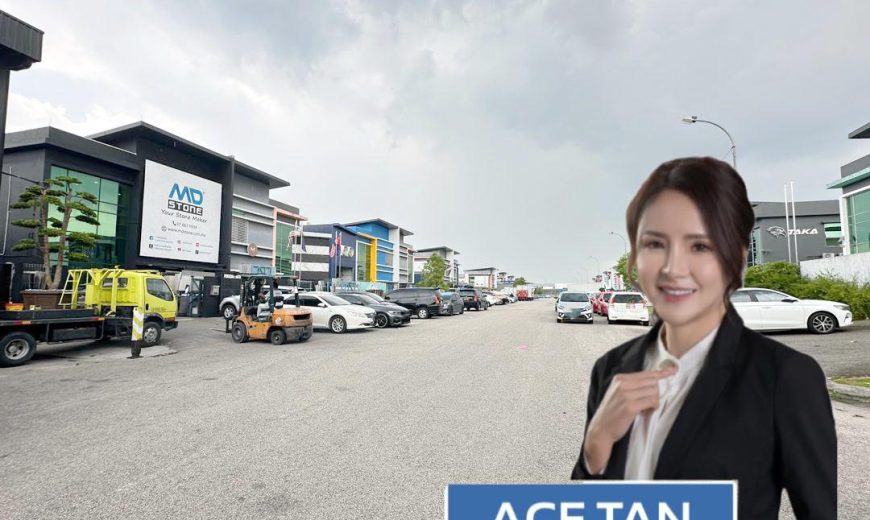 SME Kulai – 1.5 Storey Semi Detached Factory – FOR SALE