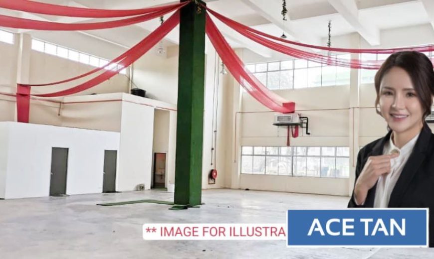 Tiong Nam Industrial Park @ Kawasan Perindustrian Tebrau 2 – 3 Storey Corner Semi Detached Factory – FOR SALE