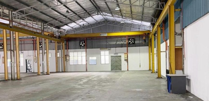 Sungai Tiram @ Ulu Tiram – 1 Storey Detached Factory – FOR SALE