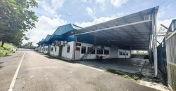 Sungai Tiram @ Ulu Tiram – 1 Storey Detached Factory – FOR SALE