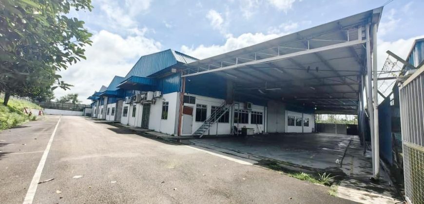 Sungai Tiram @ Ulu Tiram – 1 Storey Detached Factory – FOR SALE