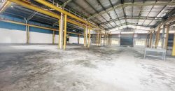 Sungai Tiram @ Ulu Tiram – 1 Storey Detached Factory – FOR SALE