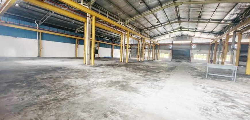 Sungai Tiram @ Ulu Tiram – 1 Storey Detached Factory – FOR SALE