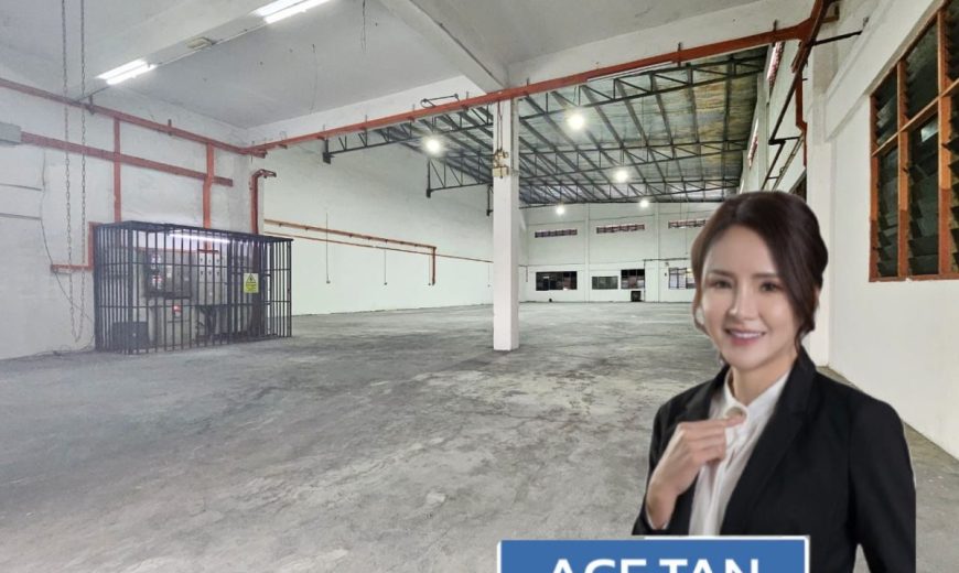 Desa Cemerlang – Semi Detached Factory – FOR SALE