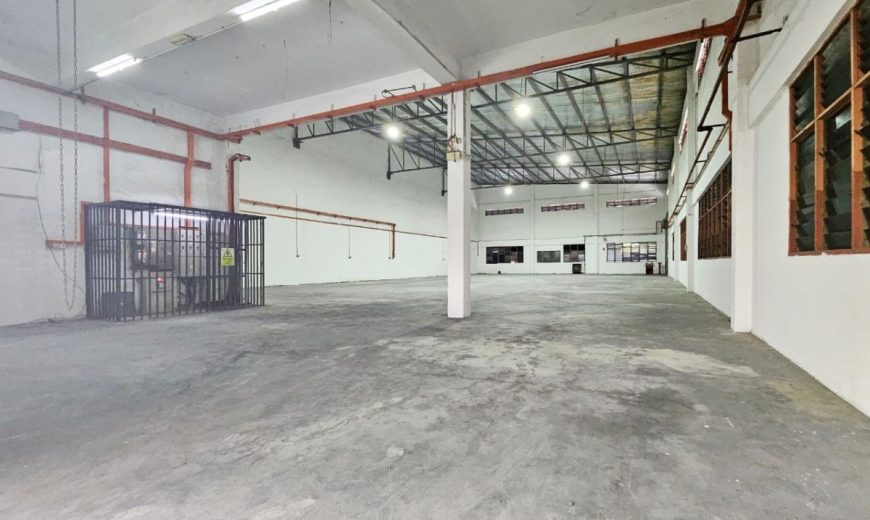 Desa Cemerlang – Semi Detached Factory – FOR SALE