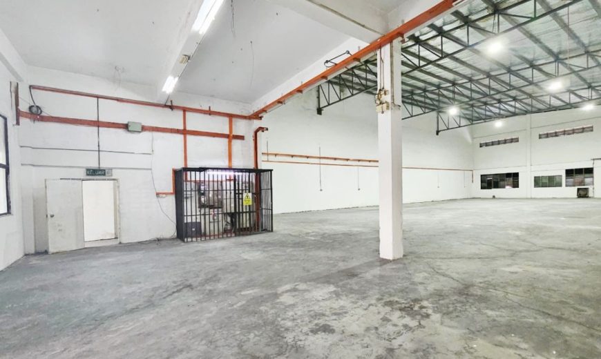 Desa Cemerlang – Semi Detached Factory – FOR SALE