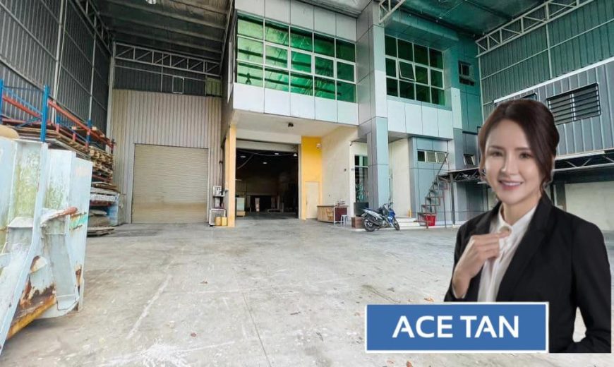 Eco Business Park 2 @ Senai Airport City – 1.5 Storey Corner Cluster Factory – FOR SALE