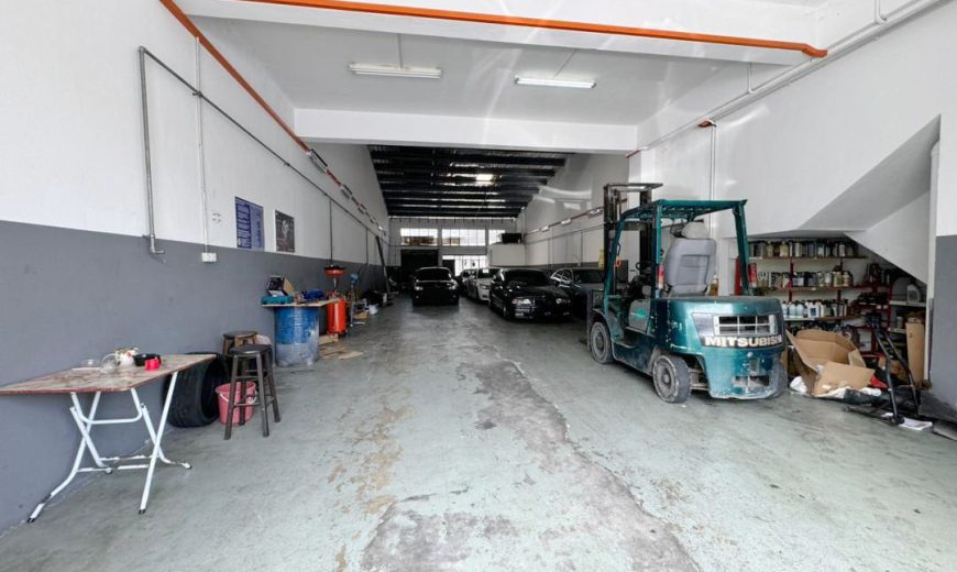 Taman Perusahaan Ringan Pulai @ Impian Emas – 1.5 Storey Terrace Factory – FOR SALE