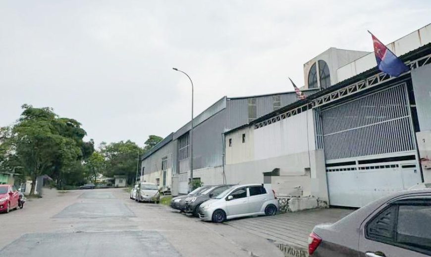 Taman Perindustrian Cemerlang @ Desa Cemerlang – Semi Detached Factory – FOR RENT