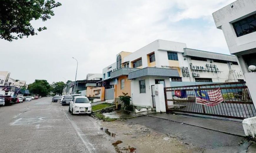 Taman Perindustrian Cemerlang @ Desa Cemerlang – Semi Detached Factory – FOR RENT