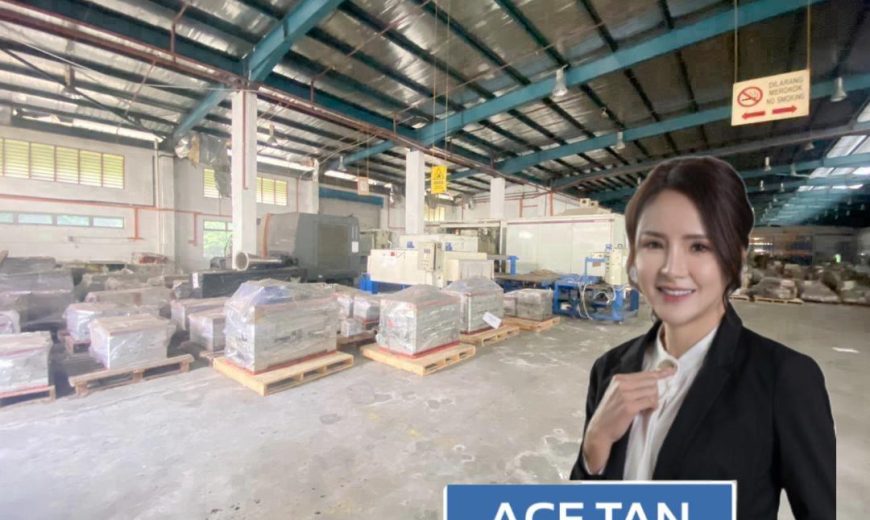 Tebrau – Detached Factory – FOR RENT