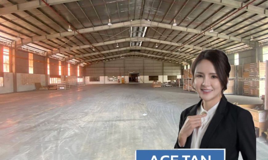 Kawasan Perindustrian Pasir Gudang – Detached Factory – FOR RENT