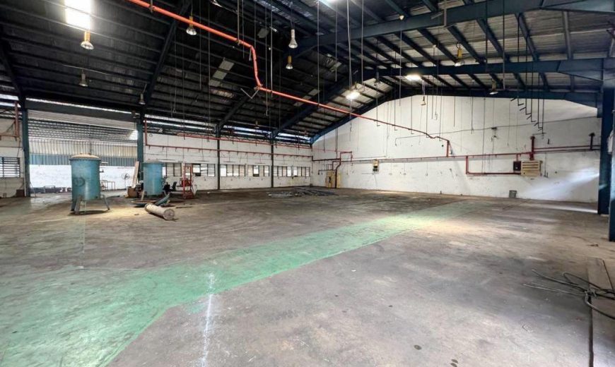 Kawasan Perindustrian Pasir Gudang – Detached Factory – FOR RENT