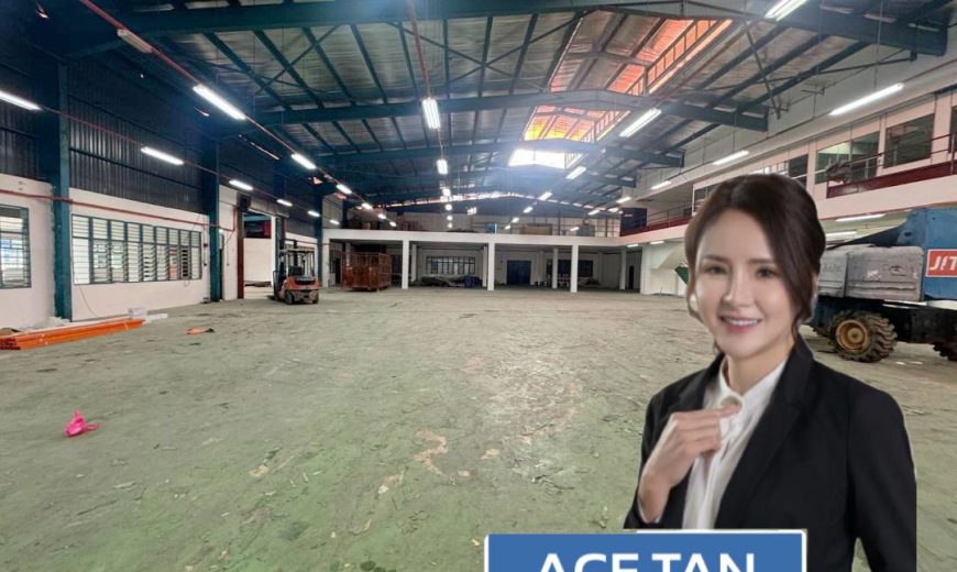 Kawasan Perindustrian Tebrau – Detached Factory – FOR RENT