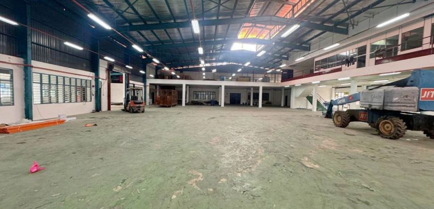 Kawasan Perindustrian Tebrau – Detached Factory – FOR RENT