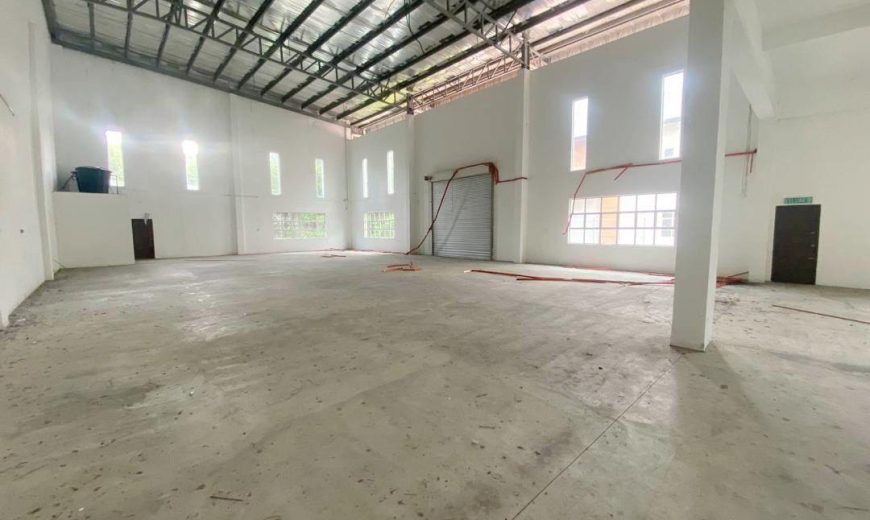 Tiong Nam Industrial Park @ Kempas – 1.5 Storey Semi Detached Factory – FOR RENT