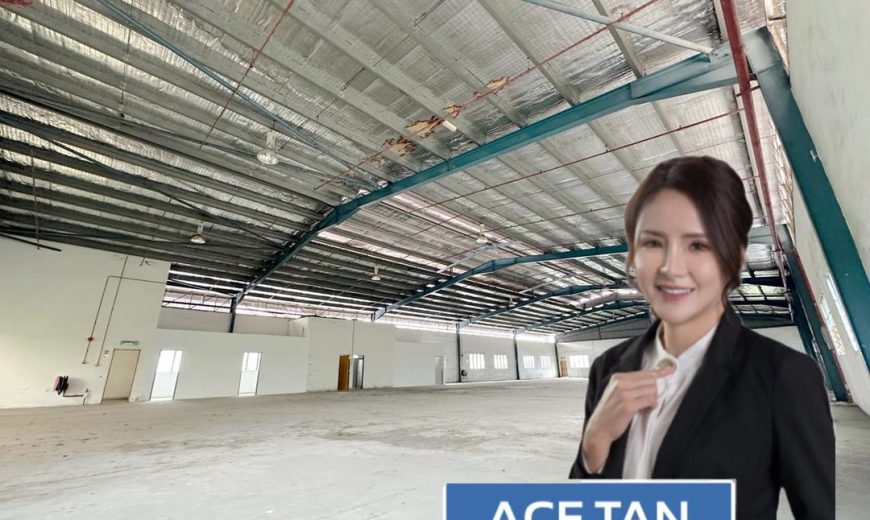 Kawasan Perindustrian Tampoi – 2.5 Storey Detached Factory – FOR SALE